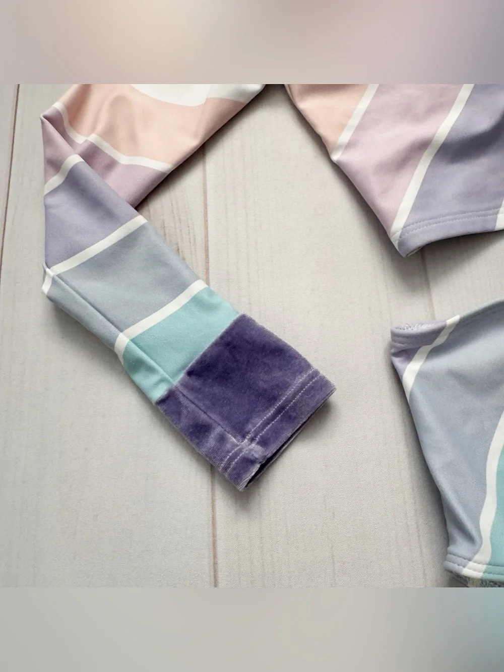 Saint Ida Minty Pastel Two Piece Rash Guard